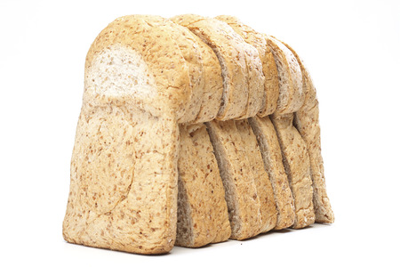 Wheat Loaf on a white background.