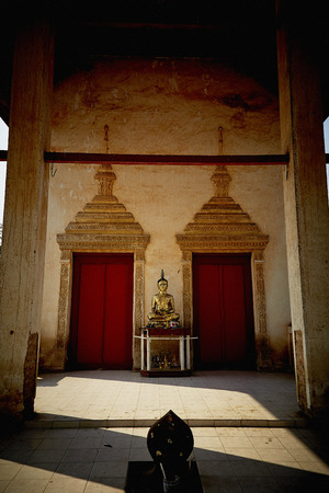 Gilded Buddhaの写真素材