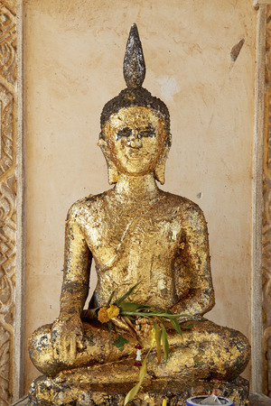 Gilded Buddhaの写真素材