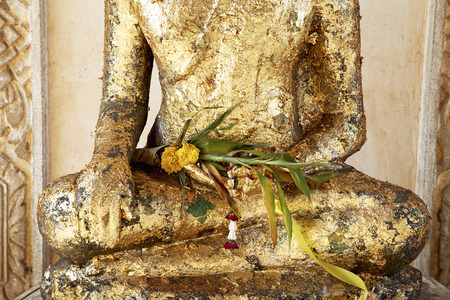 Gilded Buddhaの写真素材