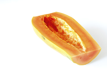 ripe papayaの写真素材