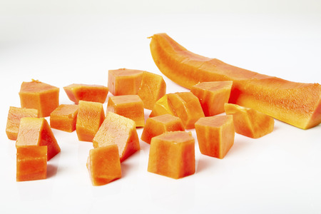 ripe papayaの写真素材