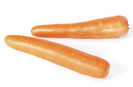 carrot on white backgroundの写真素材