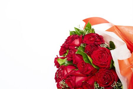 Bouquet of red rosesの写真素材