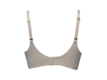 female bra isolated on white backgroundの写真素材