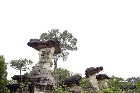 Pha Taem National Parkの写真素材