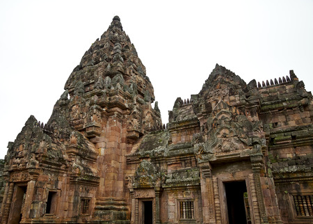 Prasat Phanomrung Historical Park .Thailandの写真素材