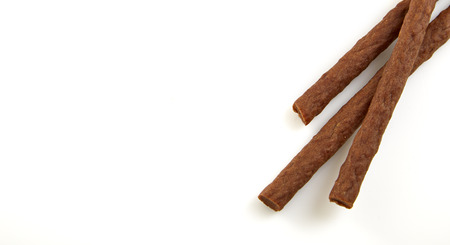 Dog Treats (Dog Food, Dog Chews, Snack), isolated on whiteの写真素材