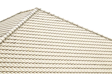 Tiled roofの写真素材