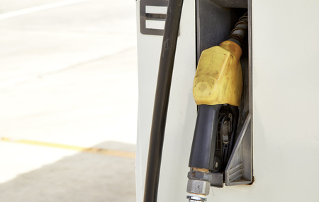 Yellow gas pump, Fuel nozzle pump