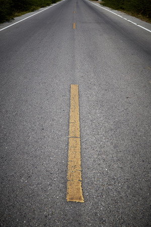 Long straight road,の写真素材