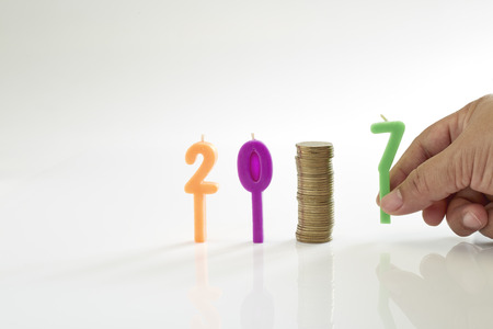 New Business Year 2017, concept.