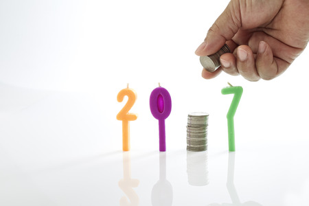 New Business Year 2017, concept.