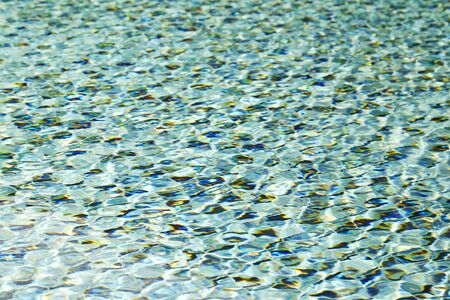 Blurred Beautiful water surface Swimmimg Pool Turquoise Water
