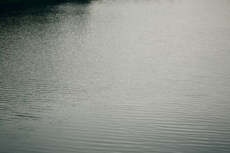Rippling water surface water river for backgroundの写真素材