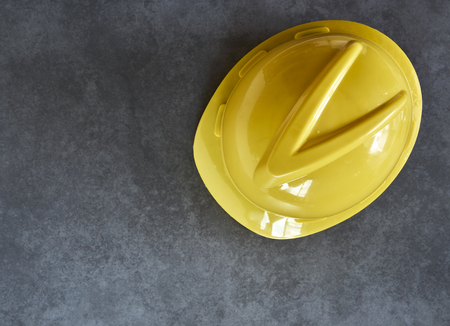 Safety cap on wooden board, Labor Day
の写真素材