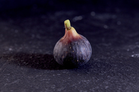 Fresh figs. Food photography nscribed in a rectangle. Copy space