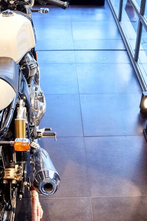 Bangkok, Thailand, Dec 13 2019 : The Royal Enfield motorcycle inthailandの写真素材