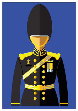 a kind of navy uniformのイラスト素材