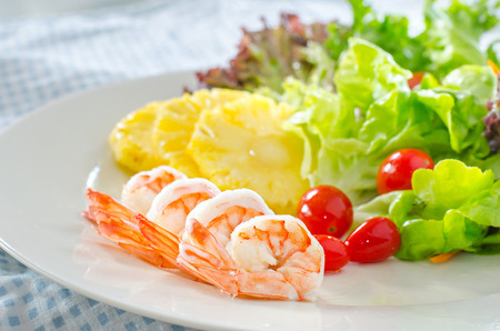 Salad close upの写真素材