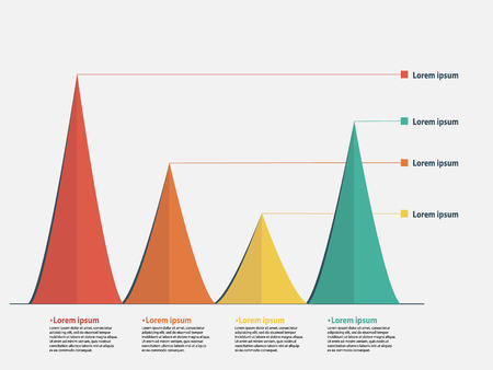 Marketing Pyramid Infographicのイラスト素材