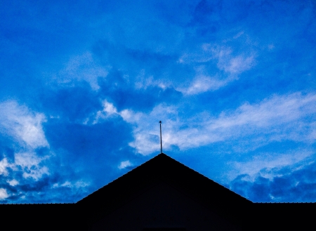 silhouette old Buildingの素材