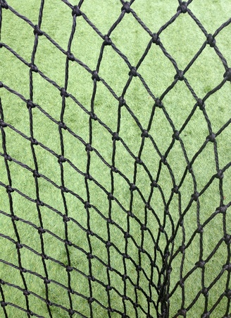 Closeup of soccer netの素材