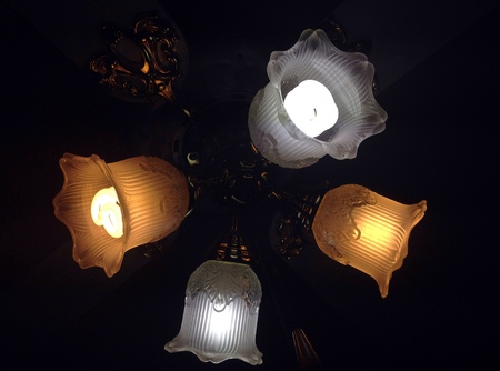 chandelier on the ceilingの素材