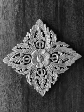 black and white wood art designの素材