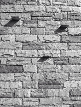 Background of stone wall made with blocks