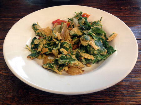 vegetable fried with egg  Phak Chiangda, Gurmar の写真素材