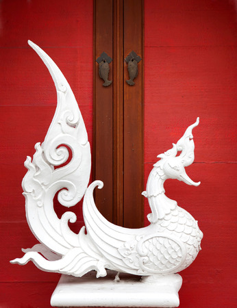 thai legend bird stuccoの写真素材