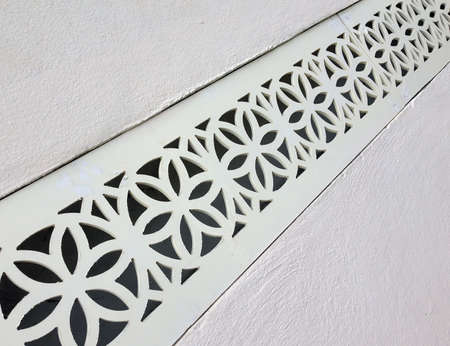 Wood pattern stencil backgroundの写真素材