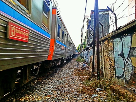 Train in Thailandの素材