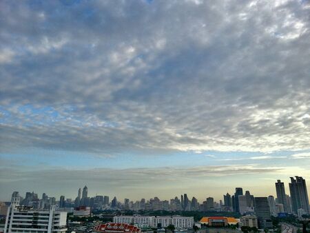Sky and cityの素材
