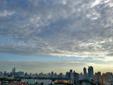 Sky and cityの素材