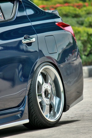 Blue ECO car VIP Styleの素材