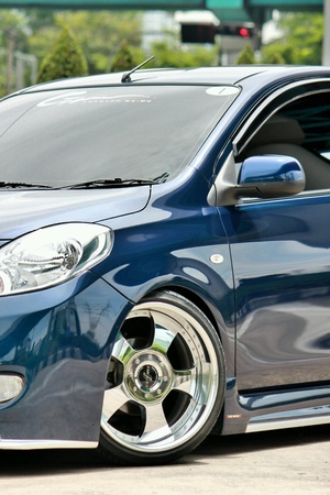Blue ECO car VIP Styleの素材