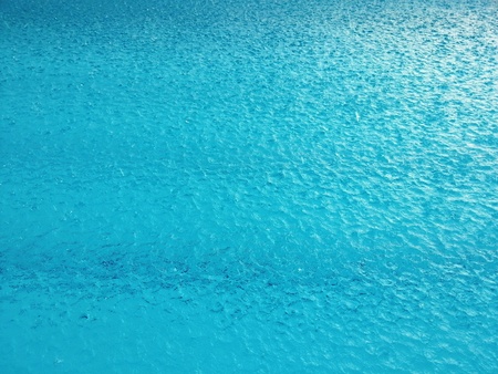 Raining at swimming pool.の素材
