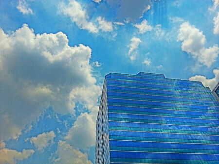 Building and Skyの素材