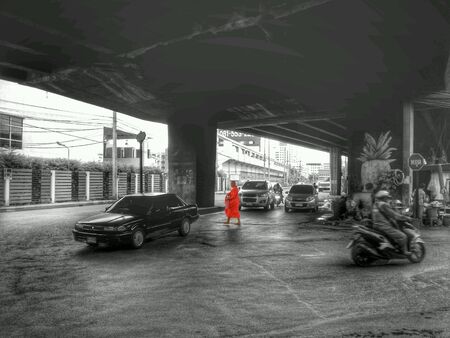 Monk on Streetの素材