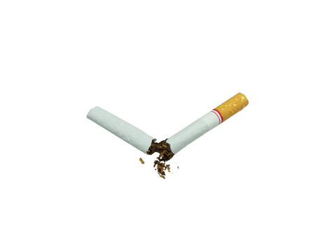 Cigarette isolatedの写真素材