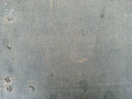 Wood planks with nails brown color textureの写真素材