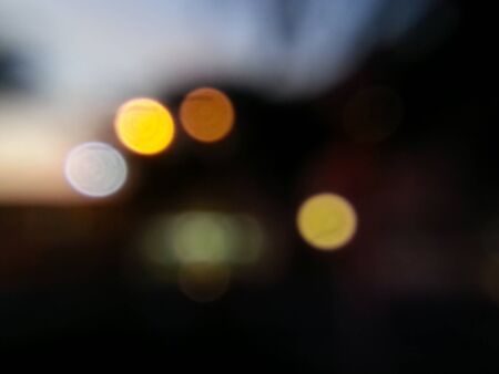Abstract bokeh background of lightの写真素材