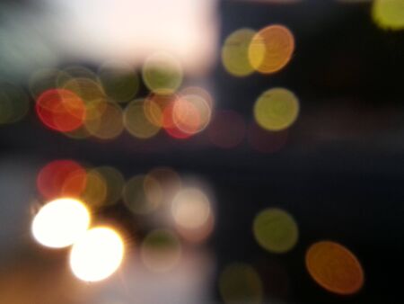 Abstract bokeh background of lightの写真素材