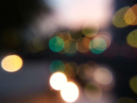 Abstract bokeh background of lightの写真素材