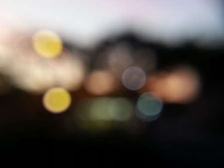 Abstract bokeh background of lightの写真素材
