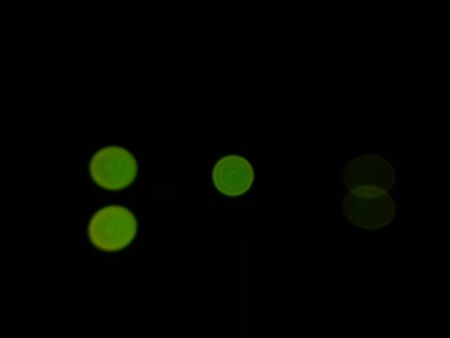 Abstract bokeh background of lightの写真素材