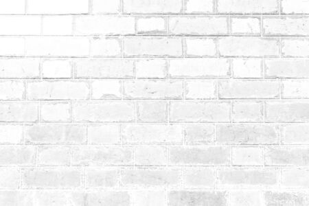 Red Brick wall texture background Soft tone White colorの写真素材