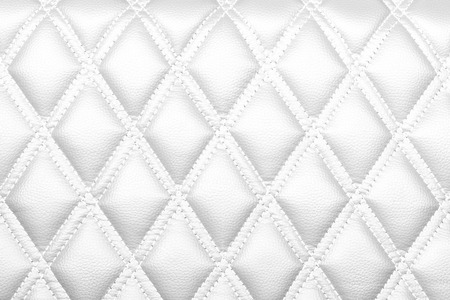 Leather diamond stripes brown color texture background White colorの写真素材